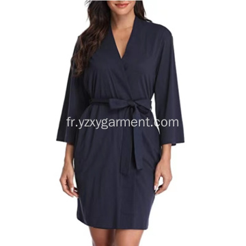 Robe en tricot de bain doux adulte